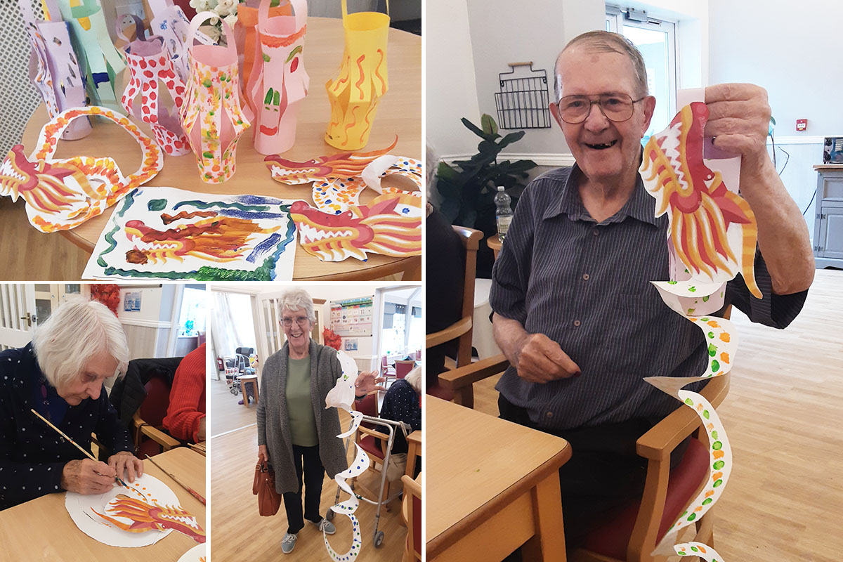 Woodstock Residential Care Home residents celebrate Chinese New Year