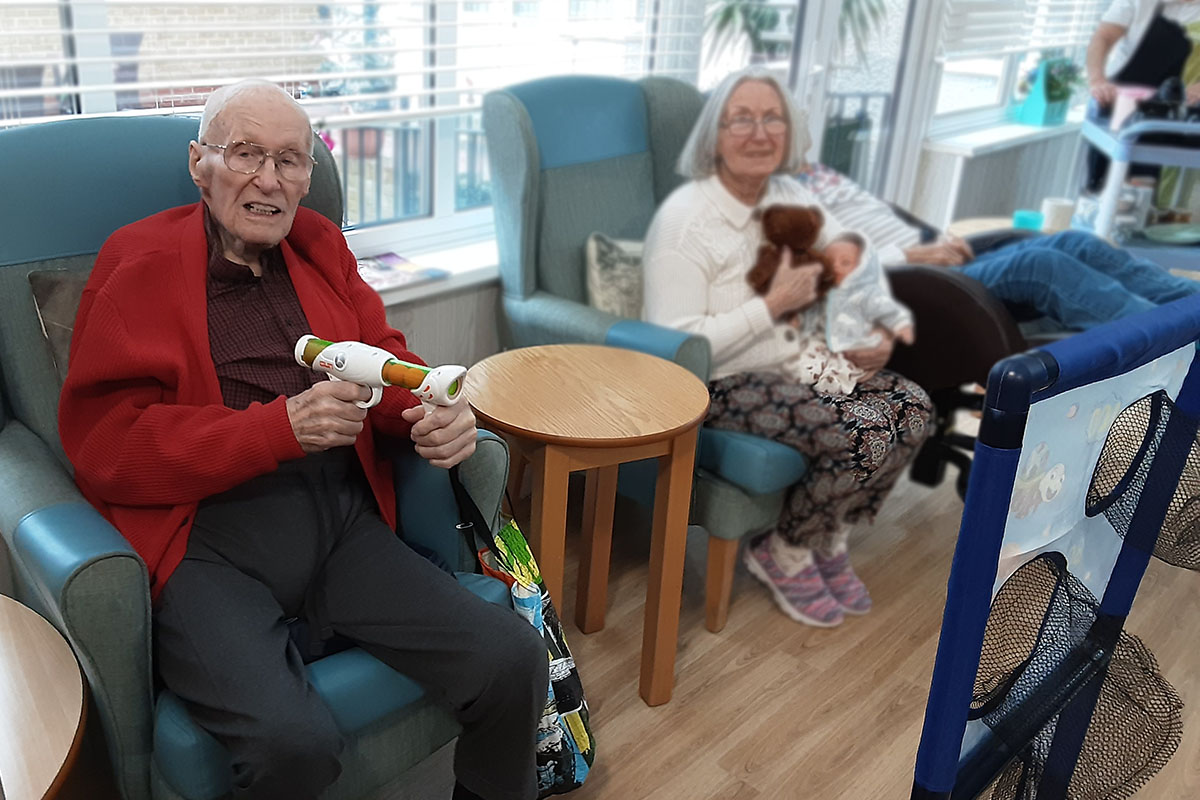 Target game fun at Woodstock Residential Care Home