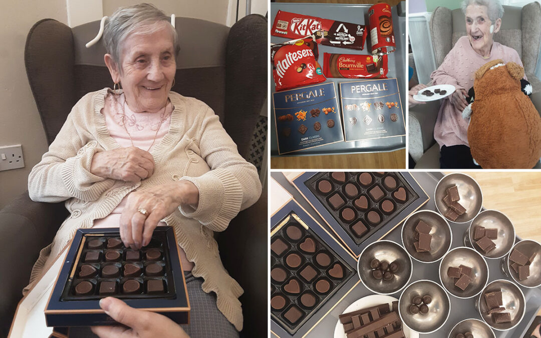 National Dark Chocolate Day at Woodstock Residential Care Home