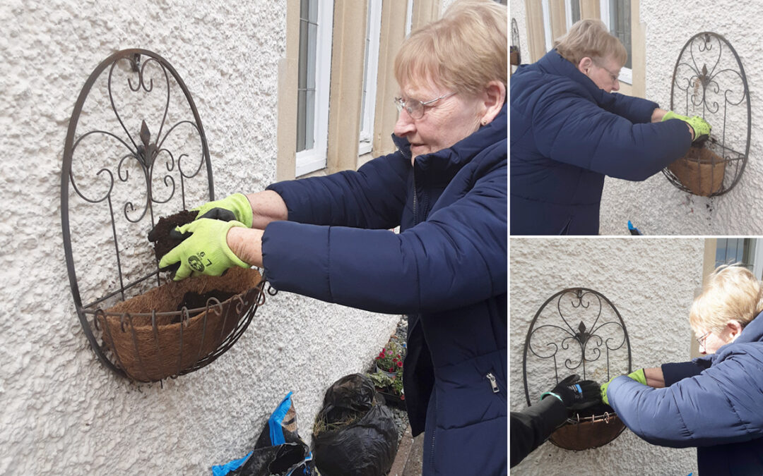 Gardening Club at Woodstock Residential Care Home