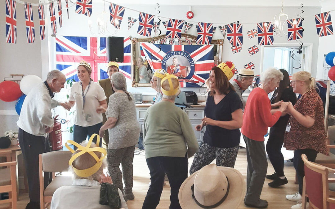 Coronation day fun at Woodstock Residential Care Home