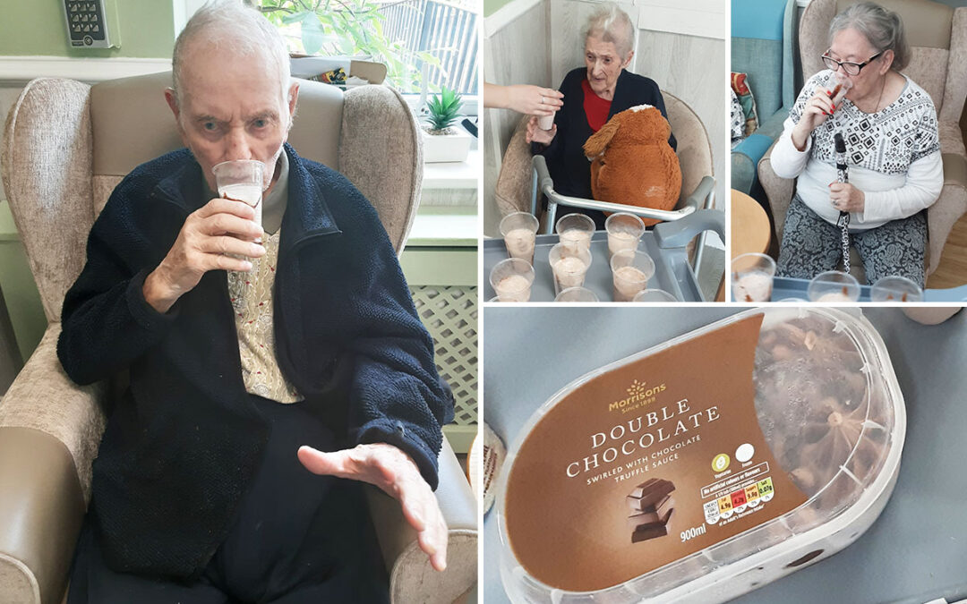 Woodstock Residential Care Home residents enjoy a chocolate filled day