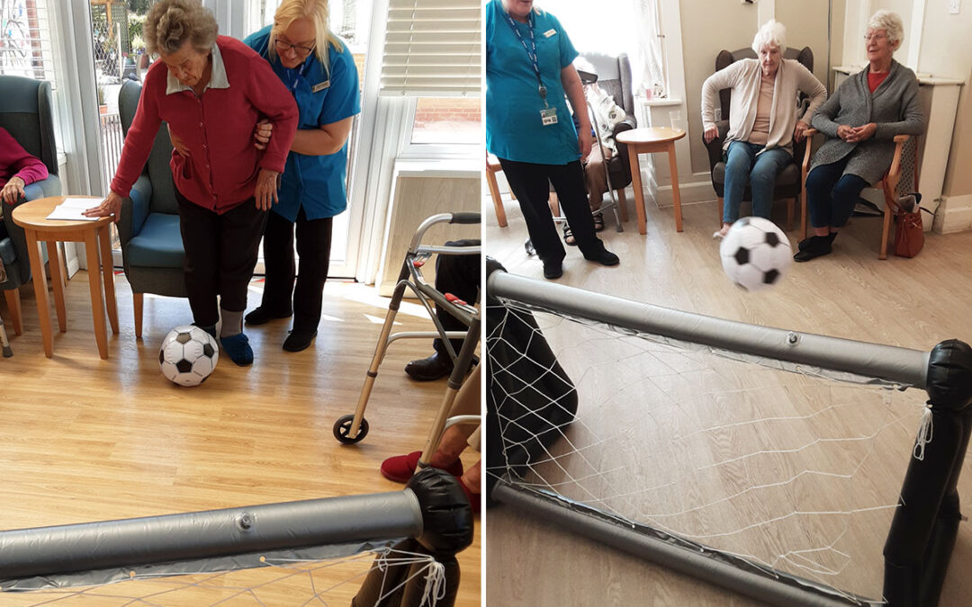 FA Cup Final fun at Woodstock Residential Care Home