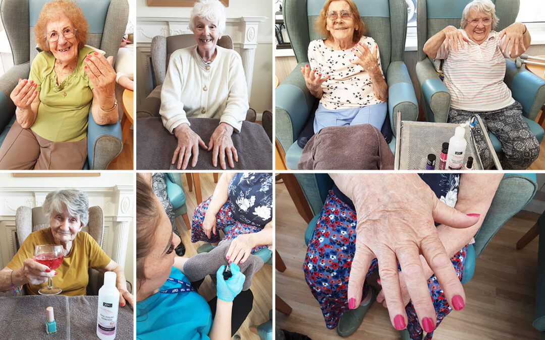 Namaste pampering at Woodstock Residential Care Home