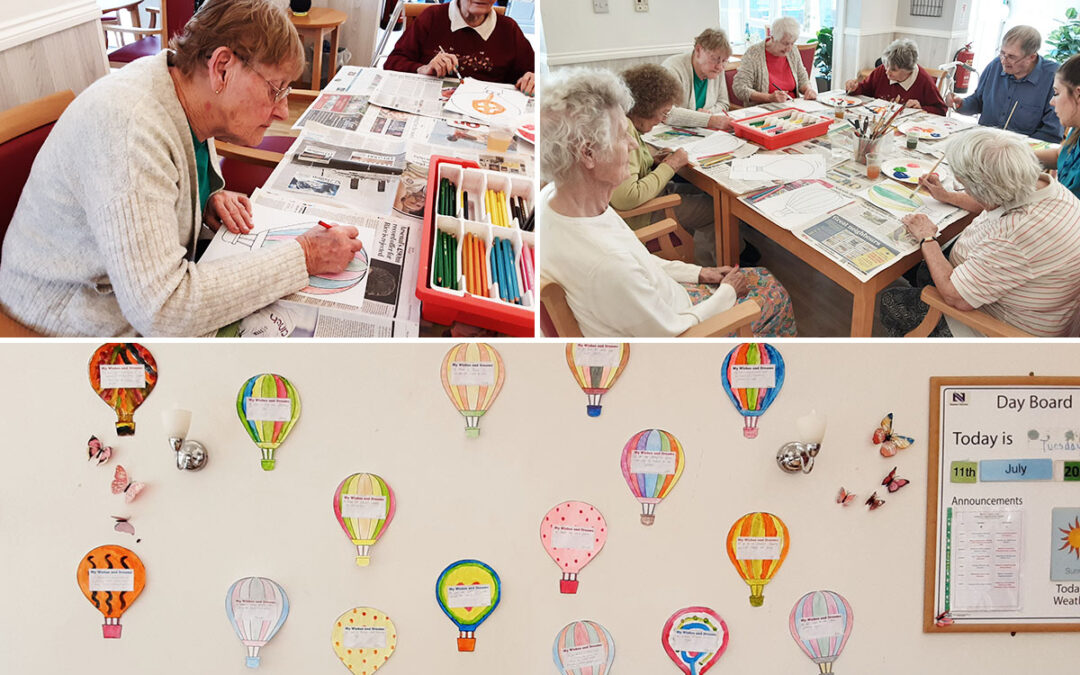 Creative wishes and dreams at Woodstock Residential Care Home