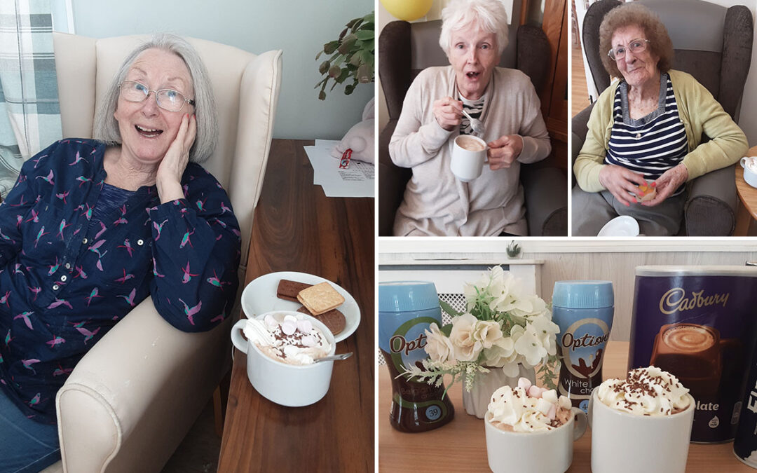Woodstock Residential Care Home residents celebrate World Chocolate Day