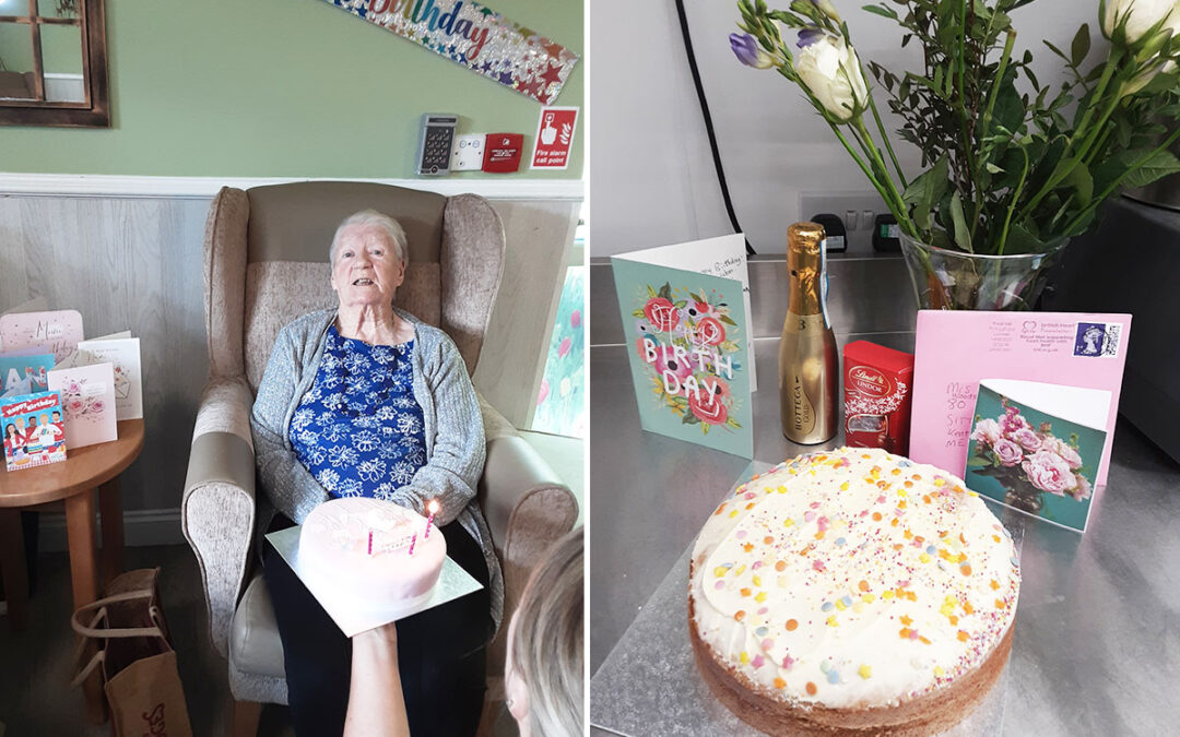 Birthday celebrations at Woodstock Residential Care Home