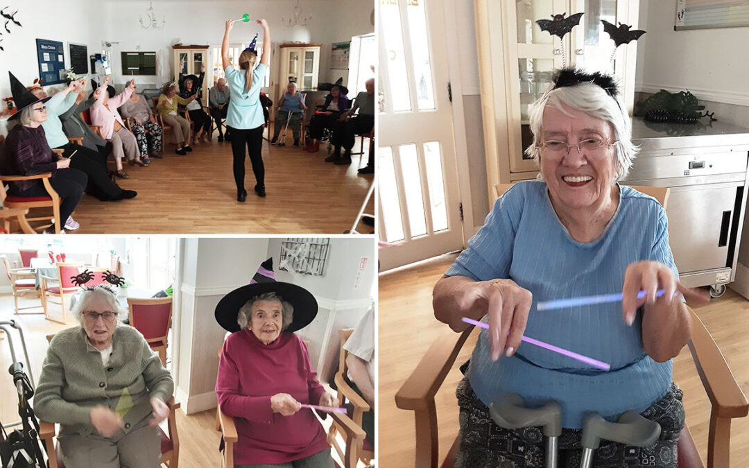 Clubbercise fun at Woodstock Residential Care Home