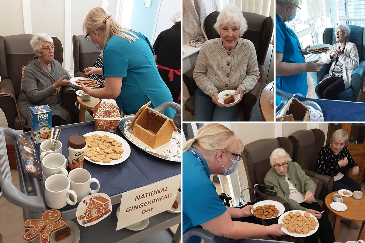 National Gingerbread Day at Woodstock Residential Care Home