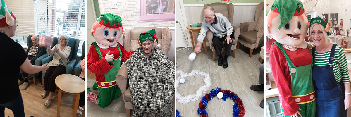 Elf Day fun at Woodstock Residential Care Home