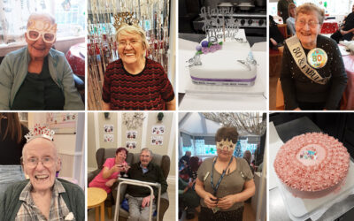 New Year party and birthday celebrations at Woodstock Residential Care Home