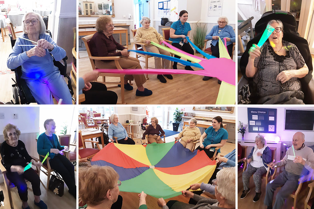 Two new forms of exercise at Woodstock Residential Care Home