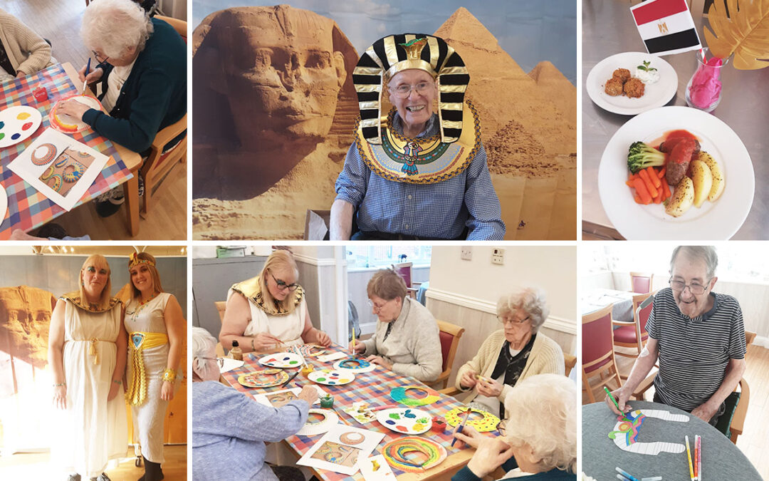 Egyptian travels at Woodstock Residential Care Home