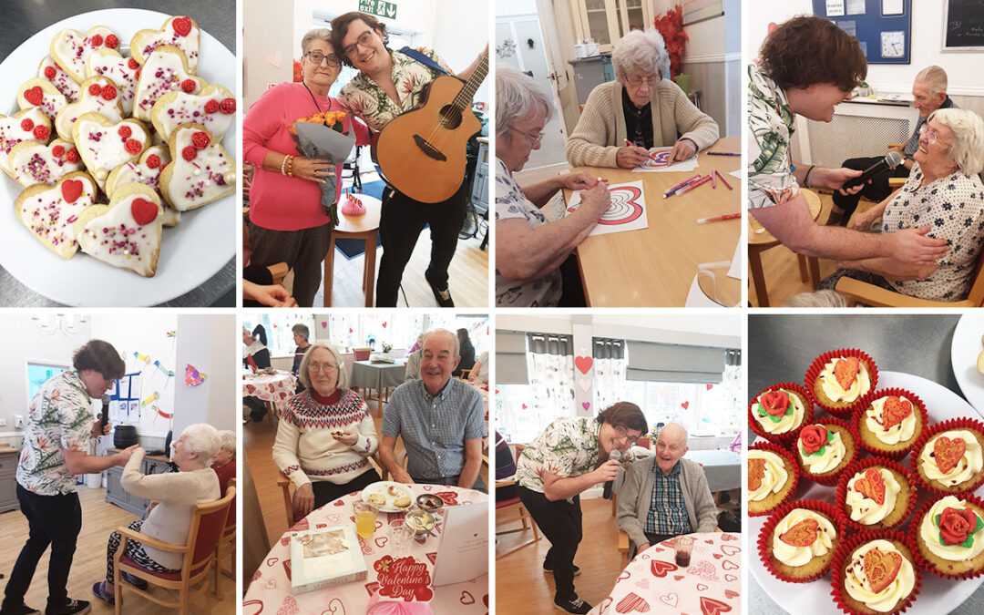Valentine celebrations at Woodstock Residential Care Home
