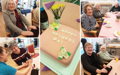 Mother's Day pamper station and afternoon tea at Woodstock Residential Care Home