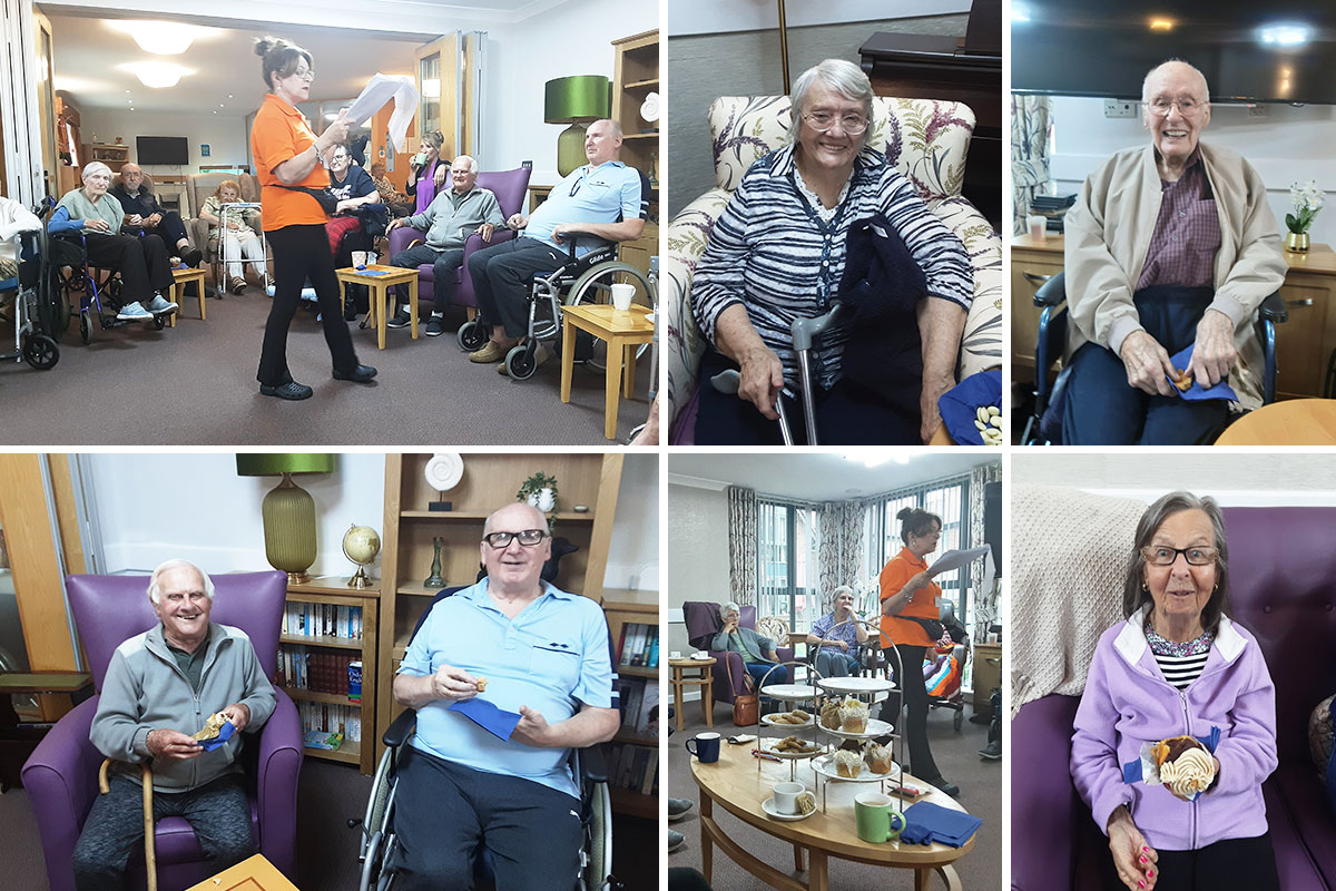 Woodstock Residential Care Home residents enjoy coffee morning at Hengist Field
