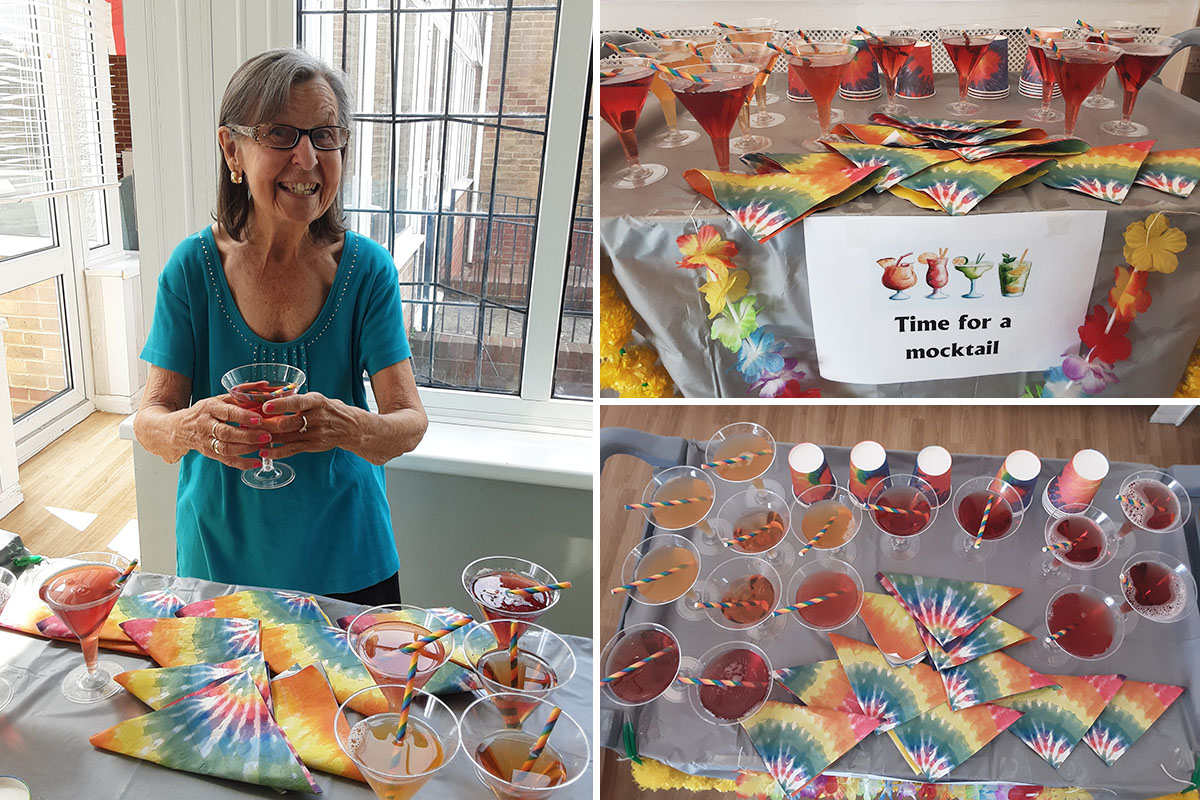World Cocktail Day fun at Woodstock Residential Care Home