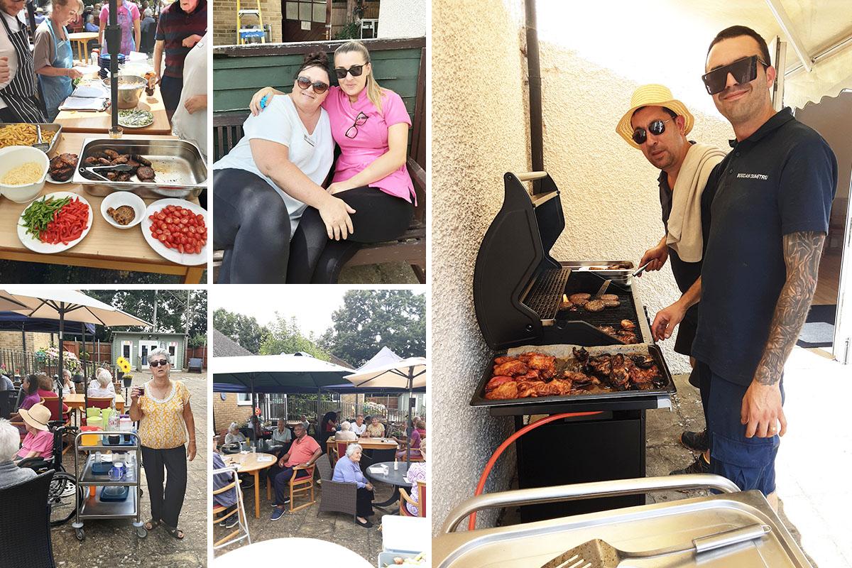 Summer barbecue at Woodstock Residential Care Home